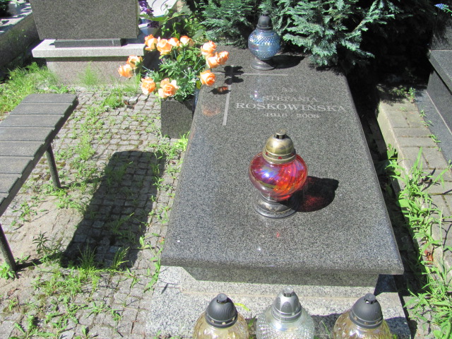 Grób Stefania Roksowińska