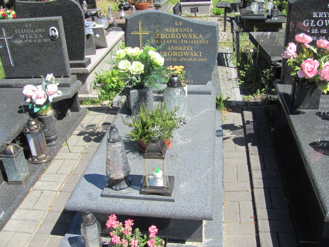 Grób Stefania Zborowska
