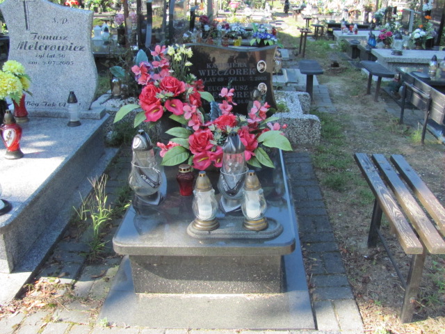 Grób Kazimiera Wieczorek