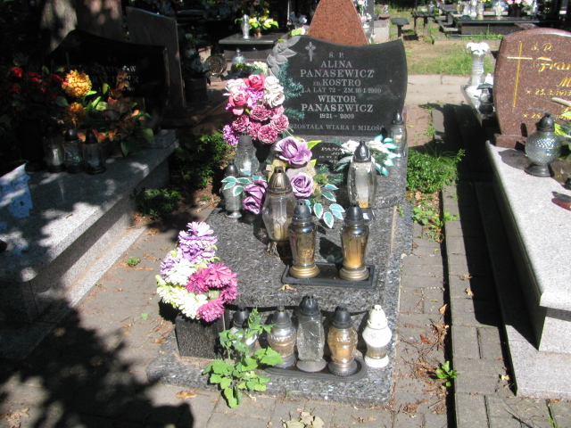 Grób Stefania Panasewicz