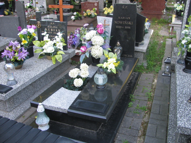 Grób Wiesława Nowińska