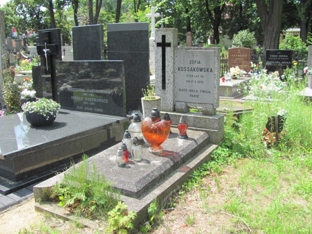 Grób Zofia Kossakowska